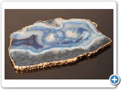 31. Natural Agate Platter (Blue)
