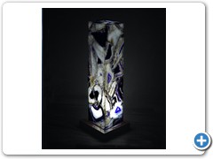 5. Natural Agate Floor Lamp